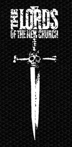 The Lords of the New Church Dagger 4x5" Printed Patch