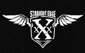 Straight Edge Crest 5x3" Printed Patch