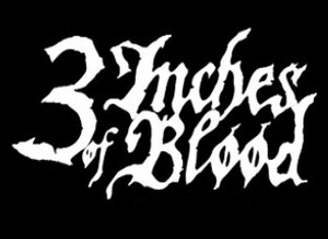 3 Inches of Blood 5.5x3" Printed Sticker
