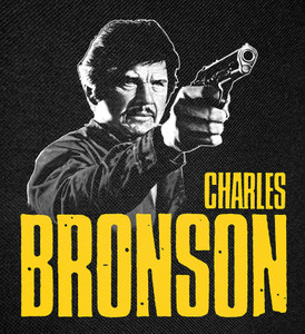 Charles Bronson 13x14" Backpatch