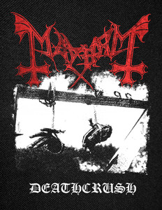 Mayhem - Deathcrush Backpatch 12x14"