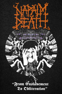 Napalm Death - From Enslavement To Obliteration 12x17" Backpatch