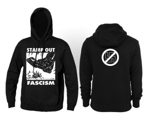 Stamp Out Fascism Hooded Sweatshirt