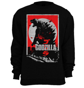 Godzilla 2014 Crew Neck Sweatshirt