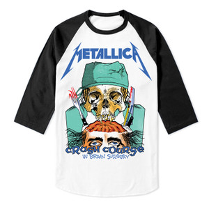 Metallica - Crash Course Raglan 3/4 Sleeve T-Shirt