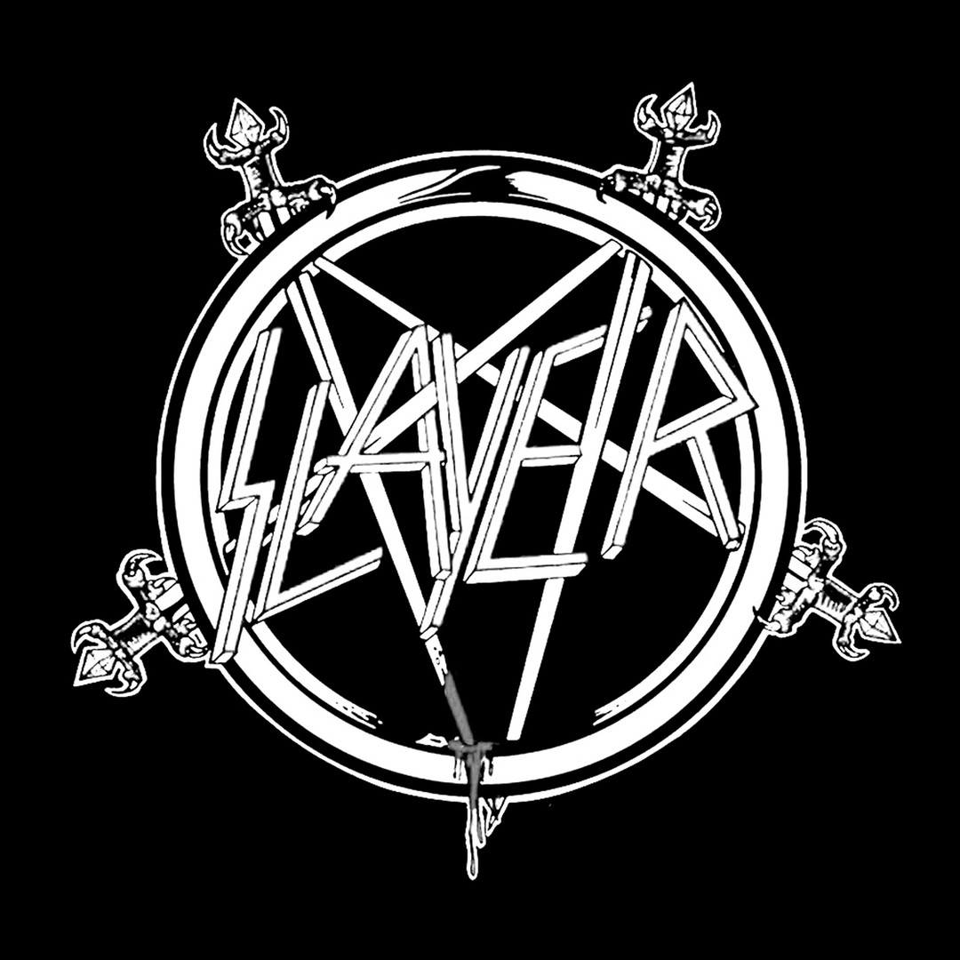 Slayer Sword Logo 4x4" Printed Sticker
