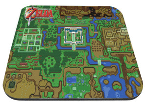 The Legend of Zelda A Link to the Past Map 9x7" Mousepad