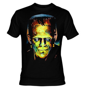 Frankenstein Monster Neon Colors T-shirt