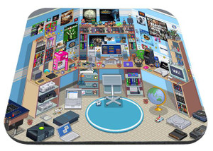 Gamer Room 9x7" Mousepad