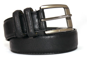 Secure Straps Black Leather Belt