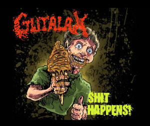 Gutalax - Shit Happens! 4x4" Color Patch