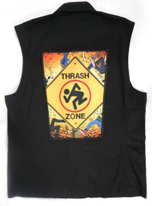 D.R.I. Thrash Zone 13.5" x 10.5" Color Backpatch