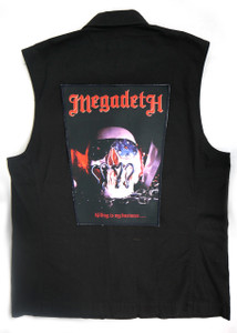 Megadeth - Killing Is My Business 13.5x10.25" Color Backpatch