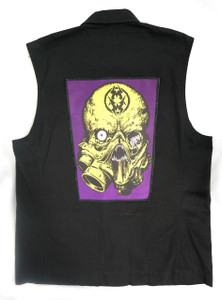 Municipal Waste - Skull 13.5x10.25" Color Backpatch