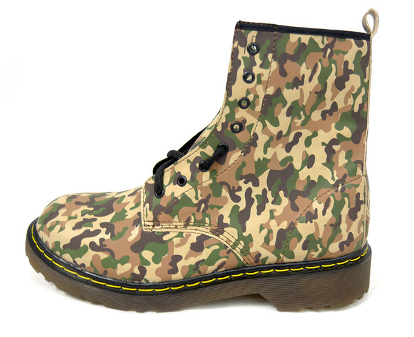 Panam - Camouflage Unisex Boots