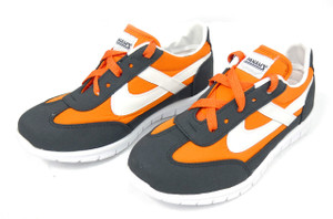 Panam - Black and Orange Crosstrainer Unisex Sneaker