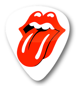 The Rolling Stones - Tongue Logo Standard Guitar Pick