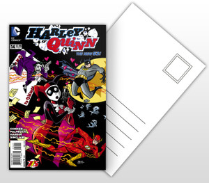 Harley Quinn New 52 #14 Comic Cover Postal Card