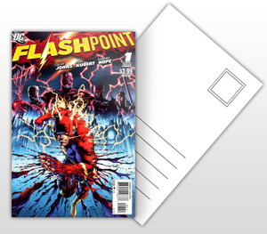 Flashpoint Comic Cover Postal Card