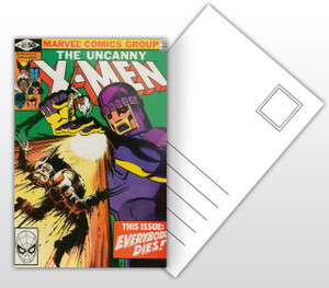 The Uncanny X-Men This Issue Everybody Dies! Comic Cover Postal Card