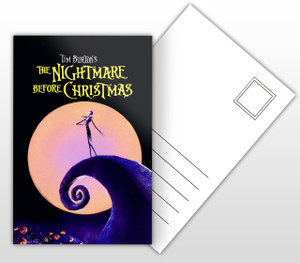 The Nightmare Before Christmas Movie Poster Postal Card