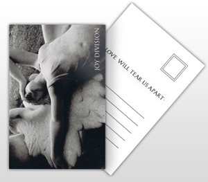 Joy Division Love Will Tear Us Apart Album Cover Postal Card