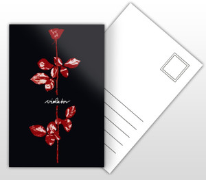 Depeche Mode Violator Album Cover Postal Card