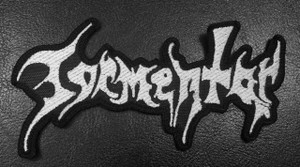 Tormentor - White Logo 4.5" Embroidered Patch
