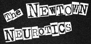 The Newtown Neurotics Logo 4.75x2.25" Printed Patch