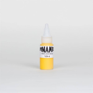 Dynamic Ink 1oz Tattoo Ink Bottle - Canary Yellow