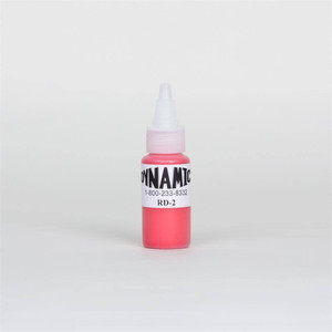 Dynamic Ink 1oz Tattoo Ink Bottle - Chinese Red