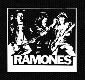Ramones Band Pose 4x4" Printed Patch