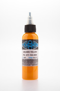 Fusion Ink - Golden Yellow 1oz Tattoo Ink Bottles