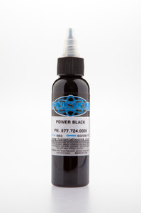 Fusion Ink - Power Black .5oz Tattoo Ink Bottles