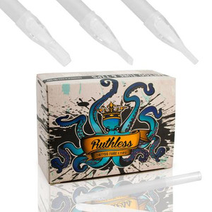 Ruthless - Tattoo Disposable Tubes In Different Sizes 50 per Box