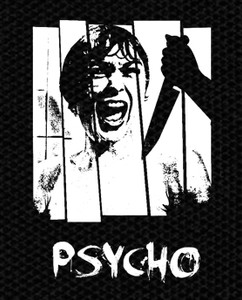 Alfred Hitchcock's Psycho 4x5" Printed Patch