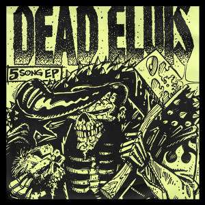 Dead Elvis 5 Song Ep 4x4" Color Patch