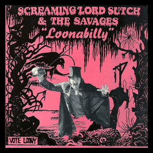 Screaming Lord Sutch & The Savages - Loonabilly 4x4" Color Patch