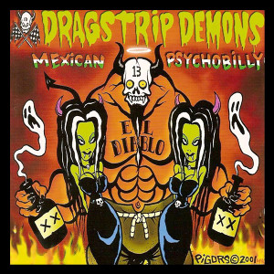 Dragstrip Demons - Mexican Psychobilly 4x4" Color Patch