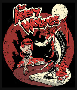 The Avery Wolves by Shawn Dickinson 4x5" Color Patch