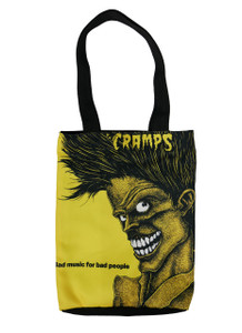 The Cramps - Bad Music For Bad People Shoulder Tote Bag