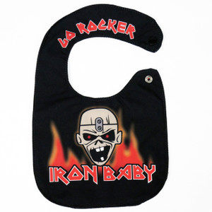 Iron Maiden - Baby Eddie Baby Bib