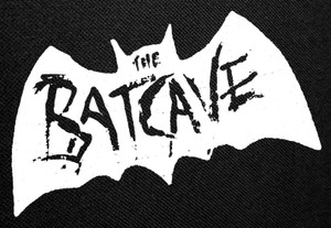 The Batcave - Logo 12.5x8" Printed Backpatch