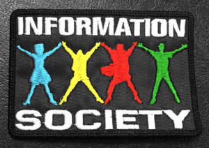 Information Society Logo 3.5x2" Embroidered Patch