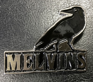 Melvins - Crow Logo 3" Metal Badge Pin