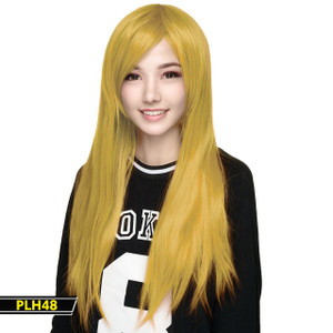 Yellow Gold Long Wig