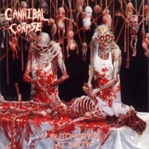 Cannibal Corpse - Butchered At Birth 4x4" Color Patch
