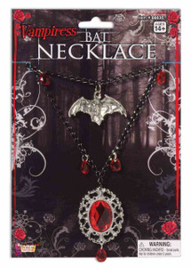 Vampiress Bat Necklace