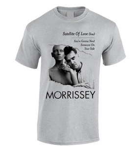 Morrissey Satellite of Love Grey T-Shirt