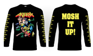 Anthrax Mosh It Up! Long Sleeve T-Shirt